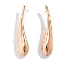 Never The Less Oversized Tear Earrings
