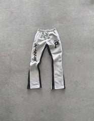 Korean Style Oversized Kpop Dance Pants with Comfy Elastic Waistband