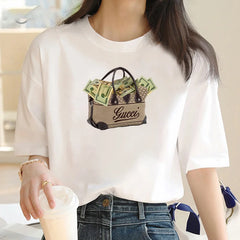 Interesting Graphic Print T-Shirt