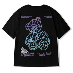 Summer Men's Cotton Graphic T-shirt - Hipster Streetwear Top