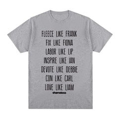 Men's Letter Print Vintage Tees Tops