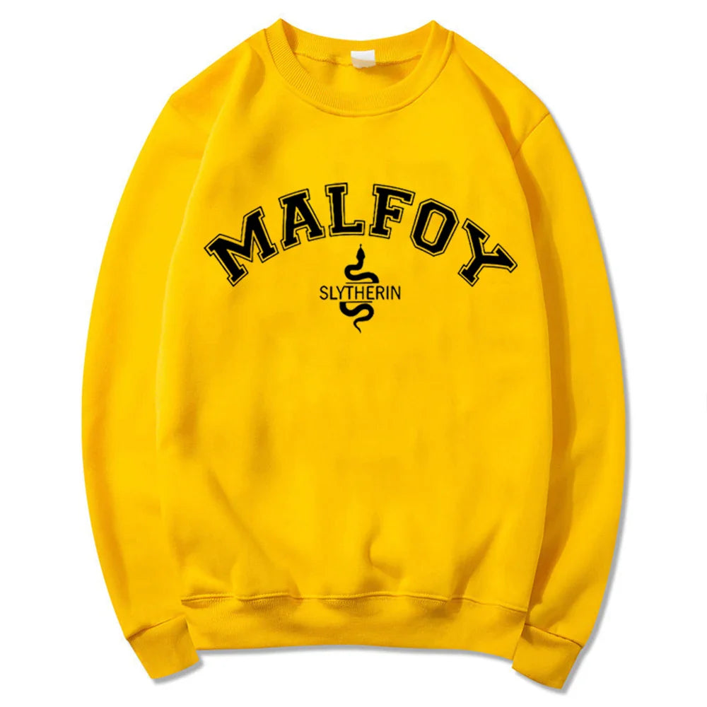 Malfoy Sweatshirt Sweatshirts Crewneck for Women