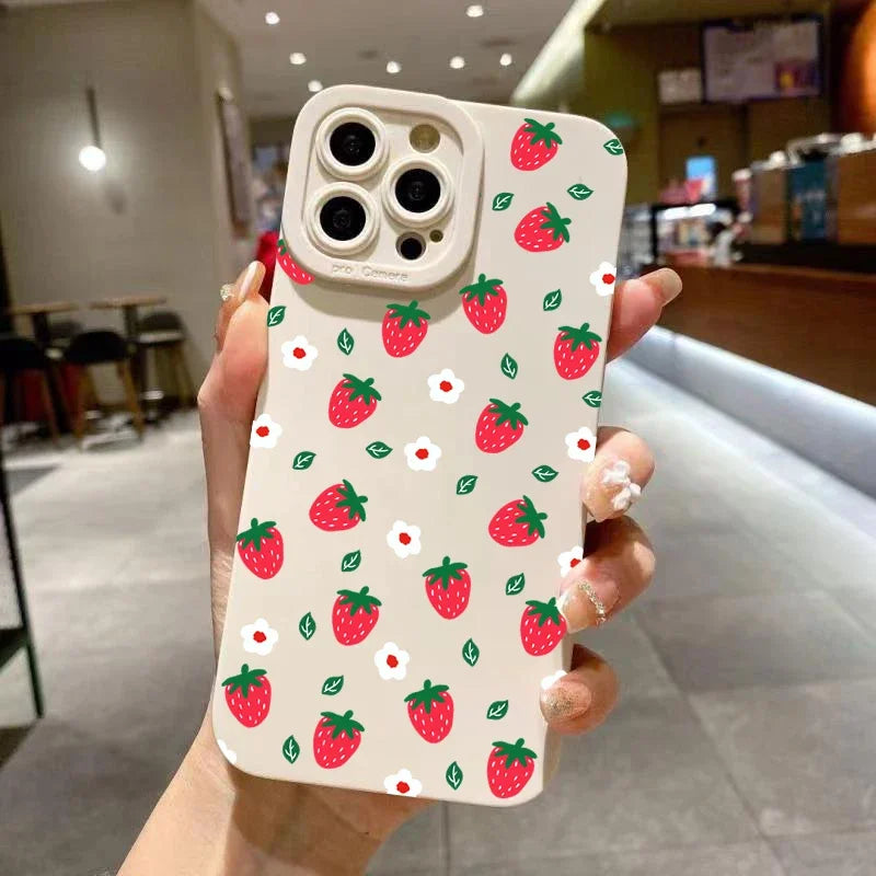 Cute Cherry Pattern Phone Case