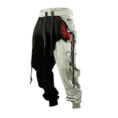 Sweatpants Y2k 3D Printed Bottoms Tennis Elastic Breathable Running Trousers