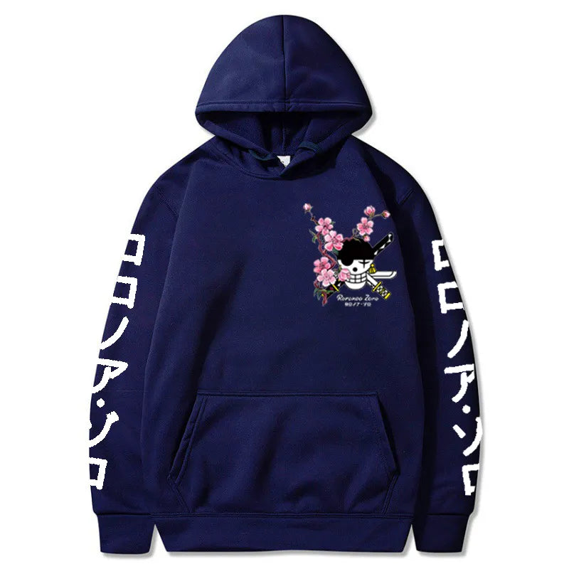 Casual Japanese Anime One Piece Mens Tailored Pullover