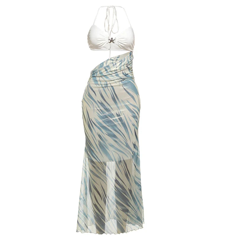 Starfish Knot Maxi Dress