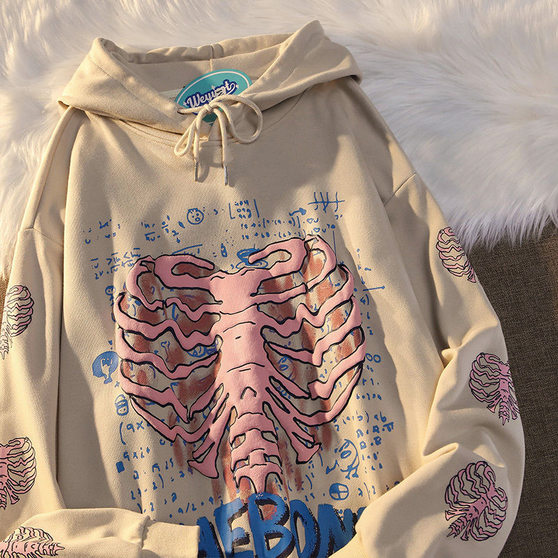 Hoodies Women Autumn Streetwear pullover Goth Sweatshirts Harajuku Grunge Oversized