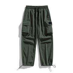 Men Cargo Sweatpants High Street Fashion Design