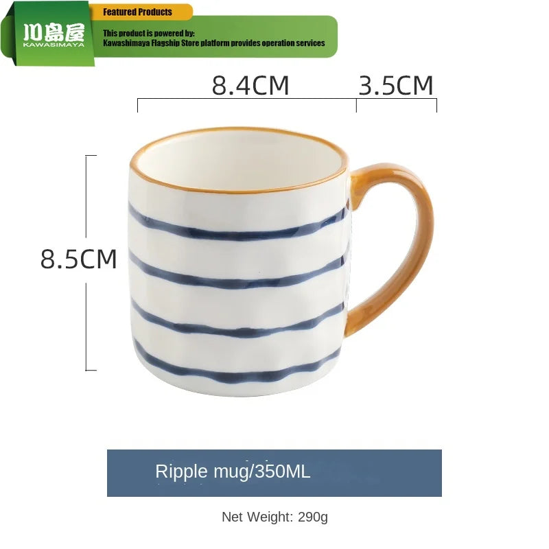 Ceramic Mugs Style High Beauty Drinking Cute Office Home Coffee Cup