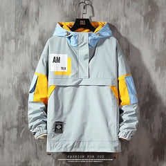 Sweatshirt Hoodies Men Streetwear Long Sleeve New Half Zipper