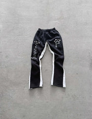 Korean Style Oversized Kpop Dance Pants with Comfy Elastic Waistband