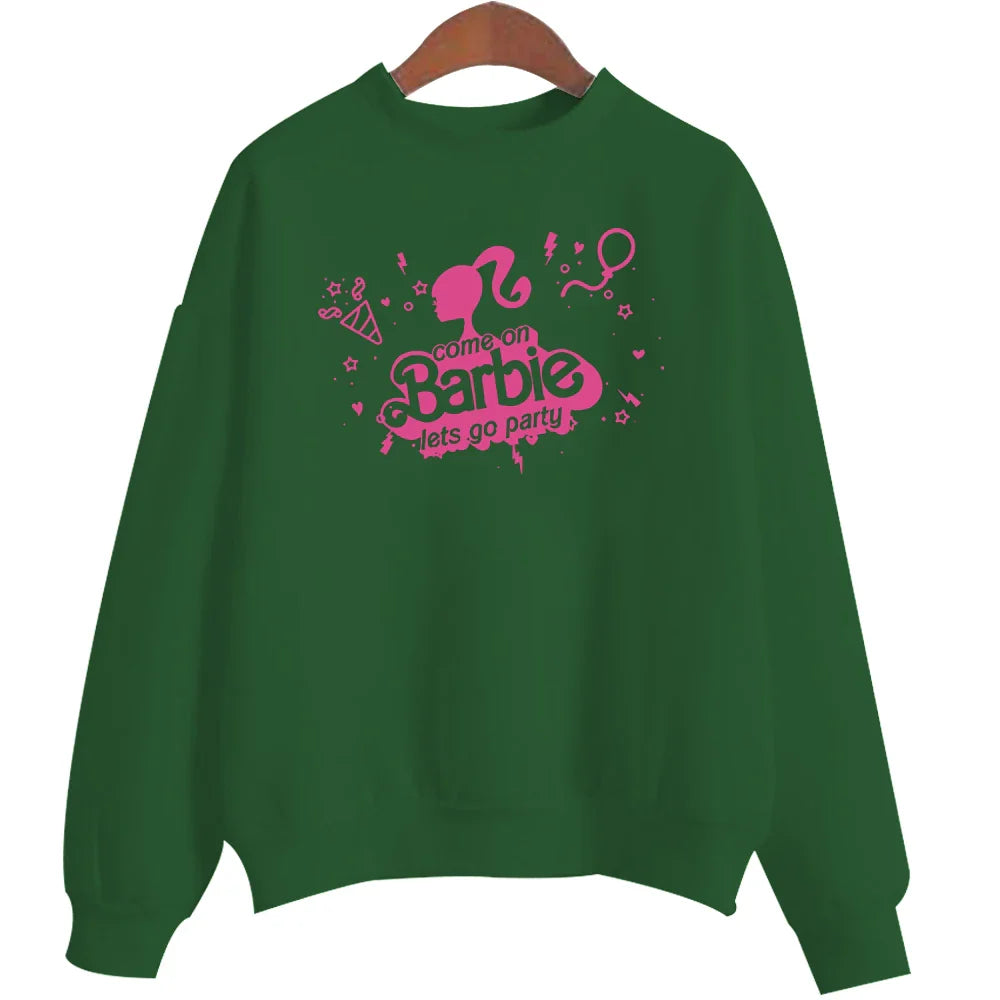 Sweatshirt Print Style Top Spring and Autumn Sweatshirt Casual Top
