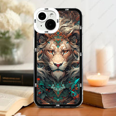 Soft Lion iPhone Case: Stylish Cover