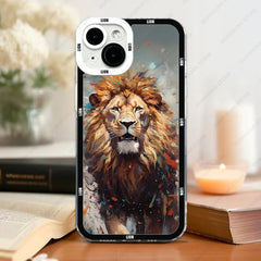 Soft Lion iPhone Case: Stylish Cover