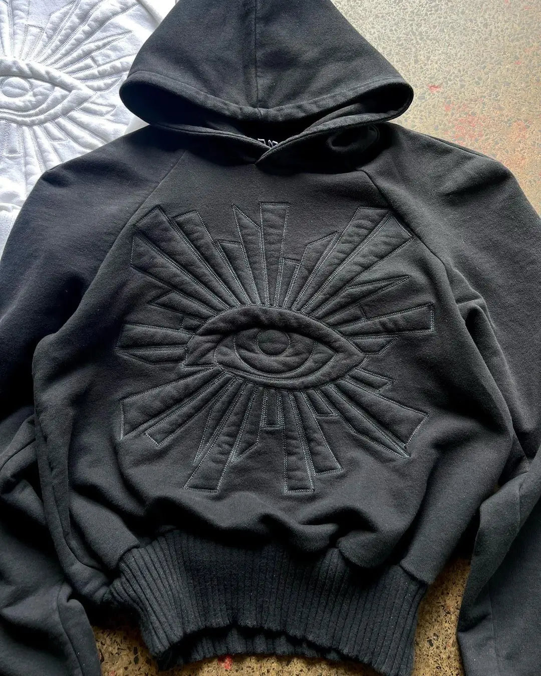 Y2K Oversized Pattern Hoodie Art Punk Streetwear for Men