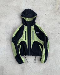 Y2k Street Fashion Loose Multi Zipper Oversized Hooded Autumn Winter Coat Unisex