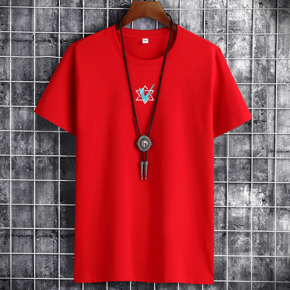 Men's Fashion Casual Tops Oversized T Shirt