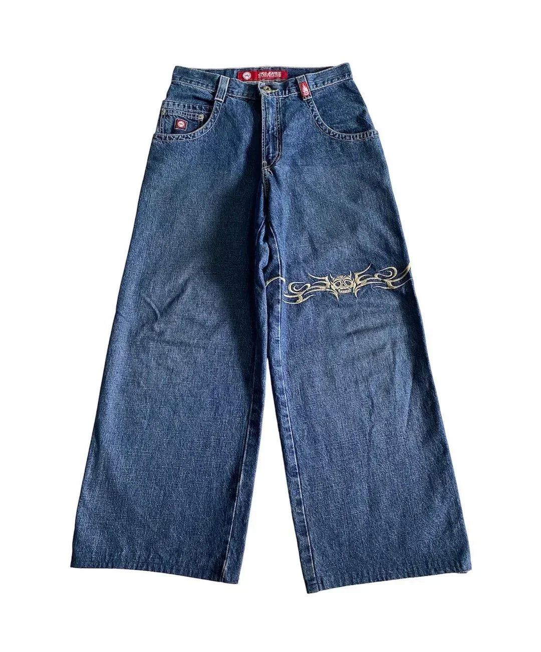 Y2k New Retro Street Clothing Harajuku Hip Hop Jeans Gothic Punk Fashion