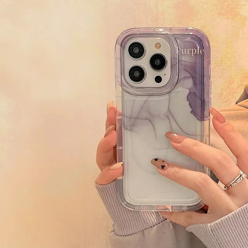 Case For iPhone Cute Smile Painting Cases