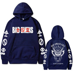Bad Omens Gothic Graphic Hoodie Men's Oversized