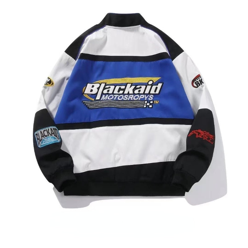 Clothing jacket American retro  loose men baseball clothing street racing