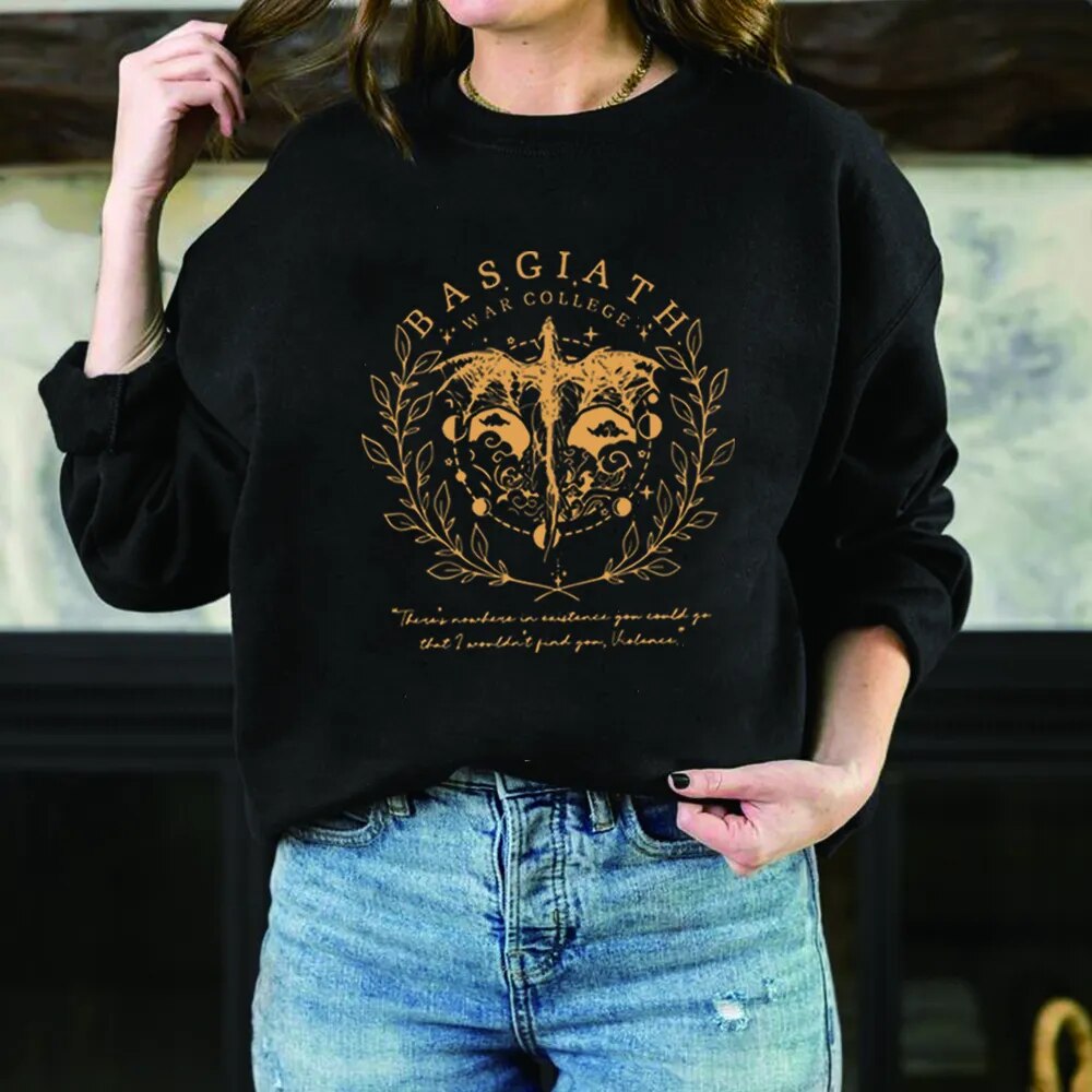 Basgiath War College Comfort Color Sweathirts Wing Shirt Fly or Die Tops