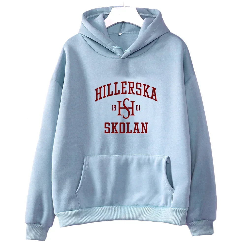 Young Royals Letter Print Clothes Autumn Winter Long Sleeve Sweatshirt