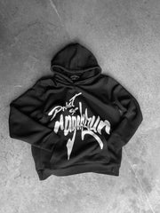 Hoodies Men Letter Print Punk Style