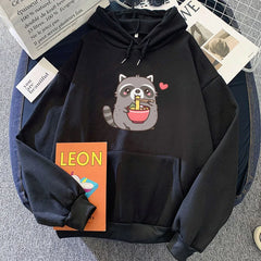 Ravishing Raccoon Ramen Hoodie: A Culinary Cuteness Extravaganza