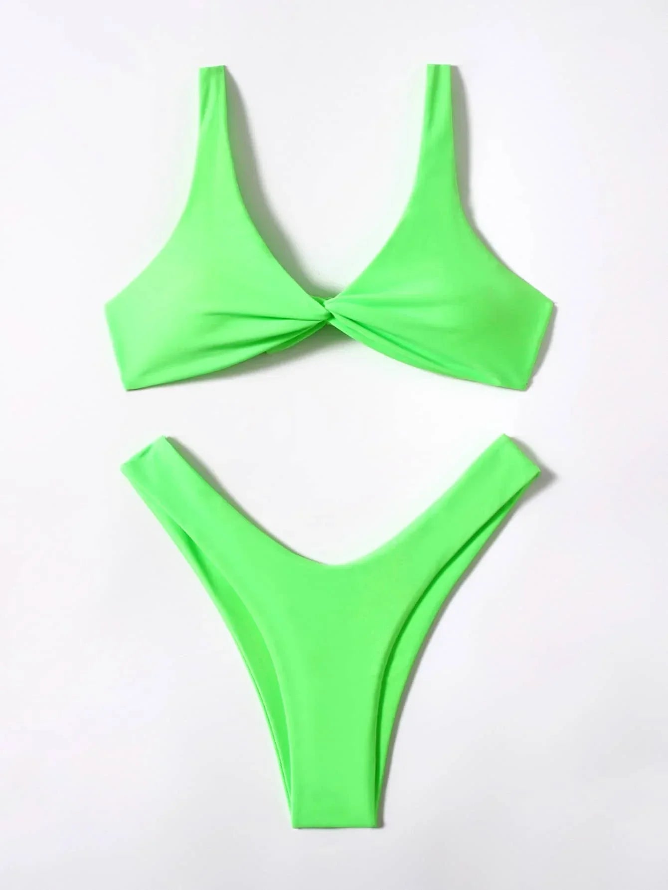 Beach Brilliance 2024 Padded Bikini Set with Brazilian Flair