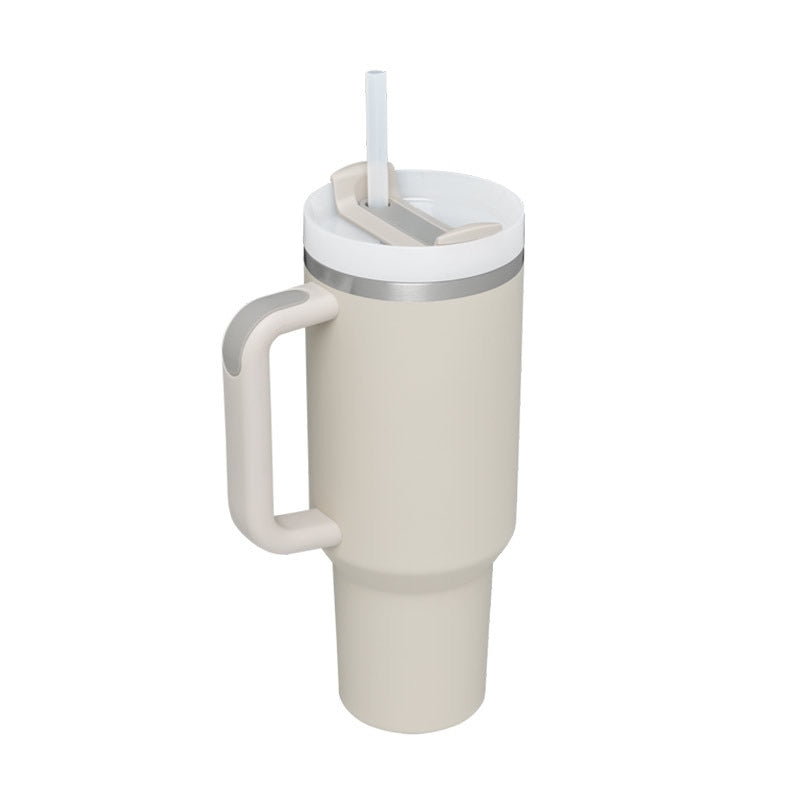 Stainless Steel Mug Coffee Cup Thermal  Mugs Thermos Tumbler with Handle