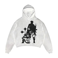 Men Punk Style Hoodies for WInter