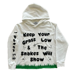 Men Pullover Special Letter Print Pattern Oversize Streetwear Loose