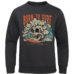 Burn to Surf Even Facing Dead Sweatshirt