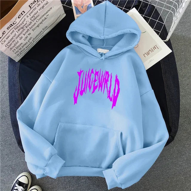 2024 Funny Printing Hoody Men's Street Casual Sweatshirt Autumn Loose Hooded