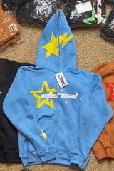 Men Jacket American Spring Autumn Lightning Star