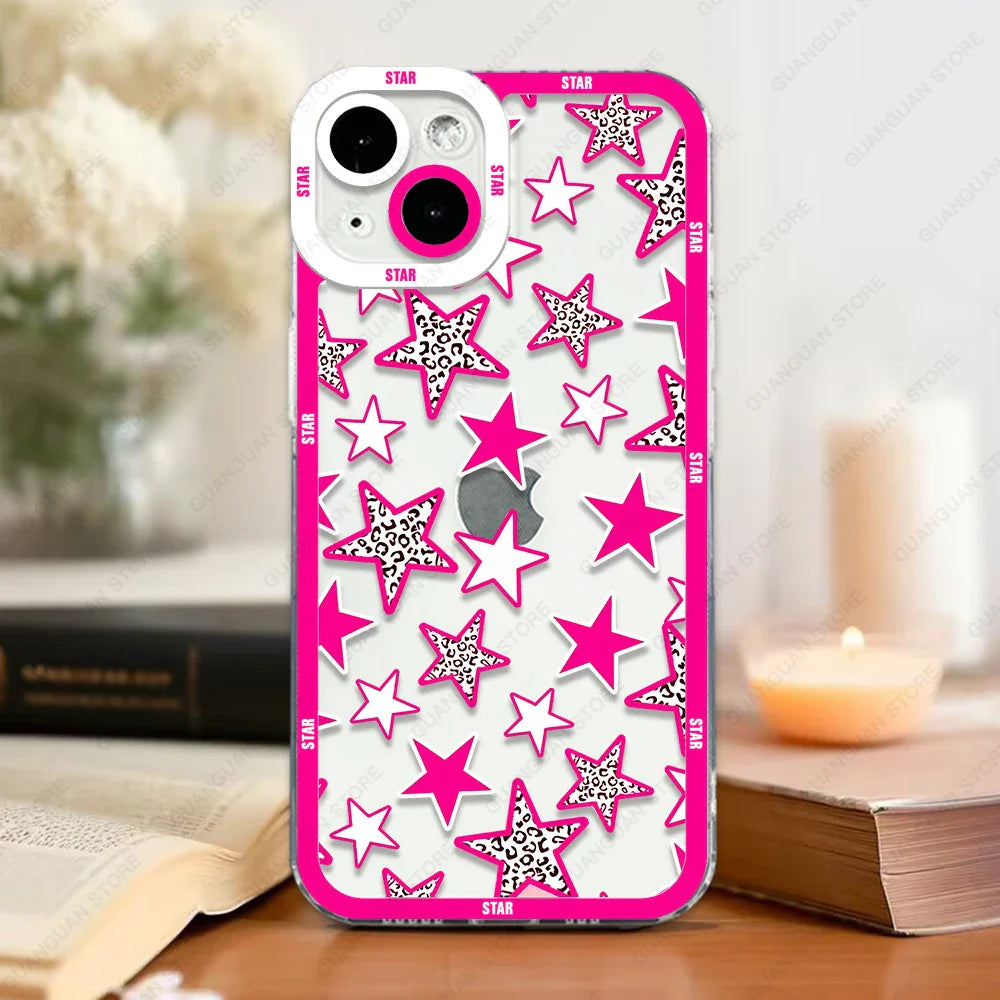 Case Soft Cover Star Pattern