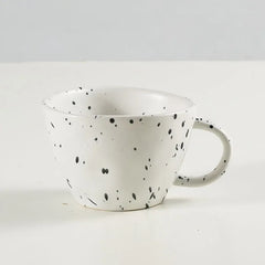 Ink Splash Ceramic Espresso Coffee Cups Creative Design
