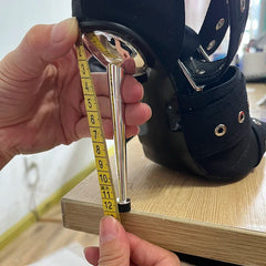 Buckle Down Pointed Toe Heels