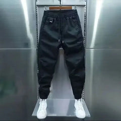Men Cotton Joggers Cargo Pants