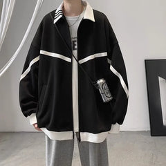 2024 Korean Trend Baseball Uniform Youth Loose Jacket