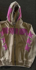 Men Zipper Casual Hoodies Thick