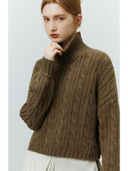 Sweaters Women Autumn Winter Comfortable Loose Tube Cozy Pullover