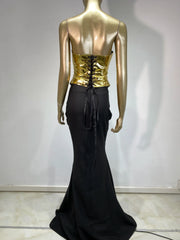 Amaya Elegant Maxi Skirt Set