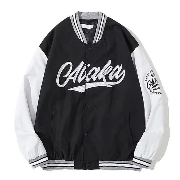 Women's Y2K Inspired Letter Print Cardigan - Harajuku Fashion Jacket