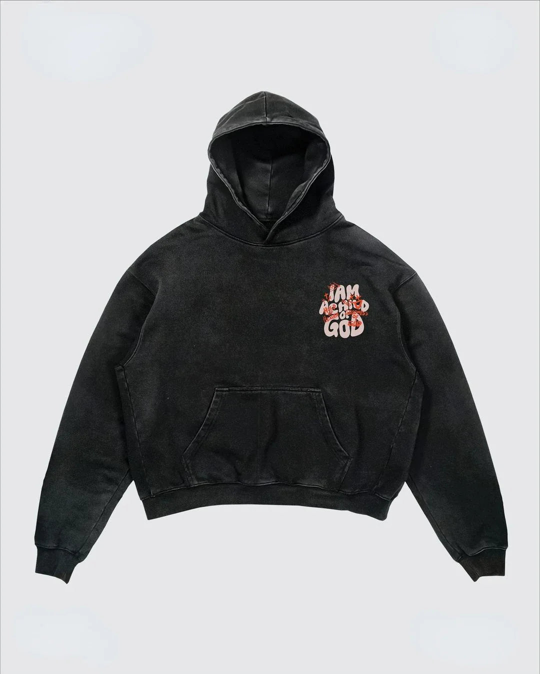 Y2K Gothic Letter Blast Print Graphic Hoodies Harajuku Casual Pullover Streetwear Sweatshirts