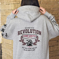 Iron Flame Revolution Hoodie Dragon Rider Basgiath War College Merch