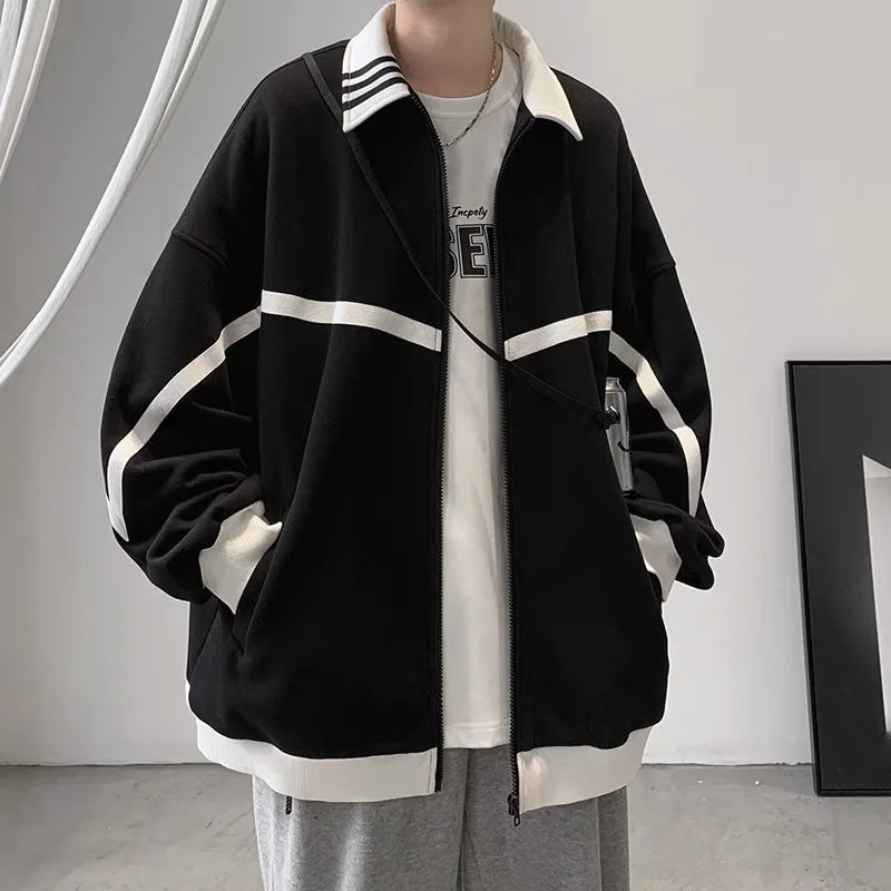 2024 Korean Trend Baseball Uniform Youth Loose Jacket