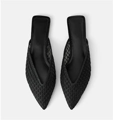 Pointed Toe Mesh Dreaming Flats