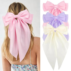 Satin Bowknot Hairpins